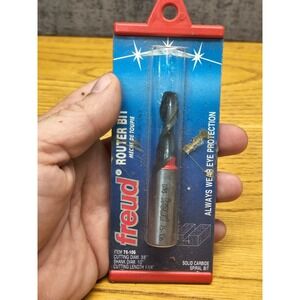 Freud Router Bit 75-106 Cutting Dia. 3/8 Shank 1/2 Cutting Length 1-1/4